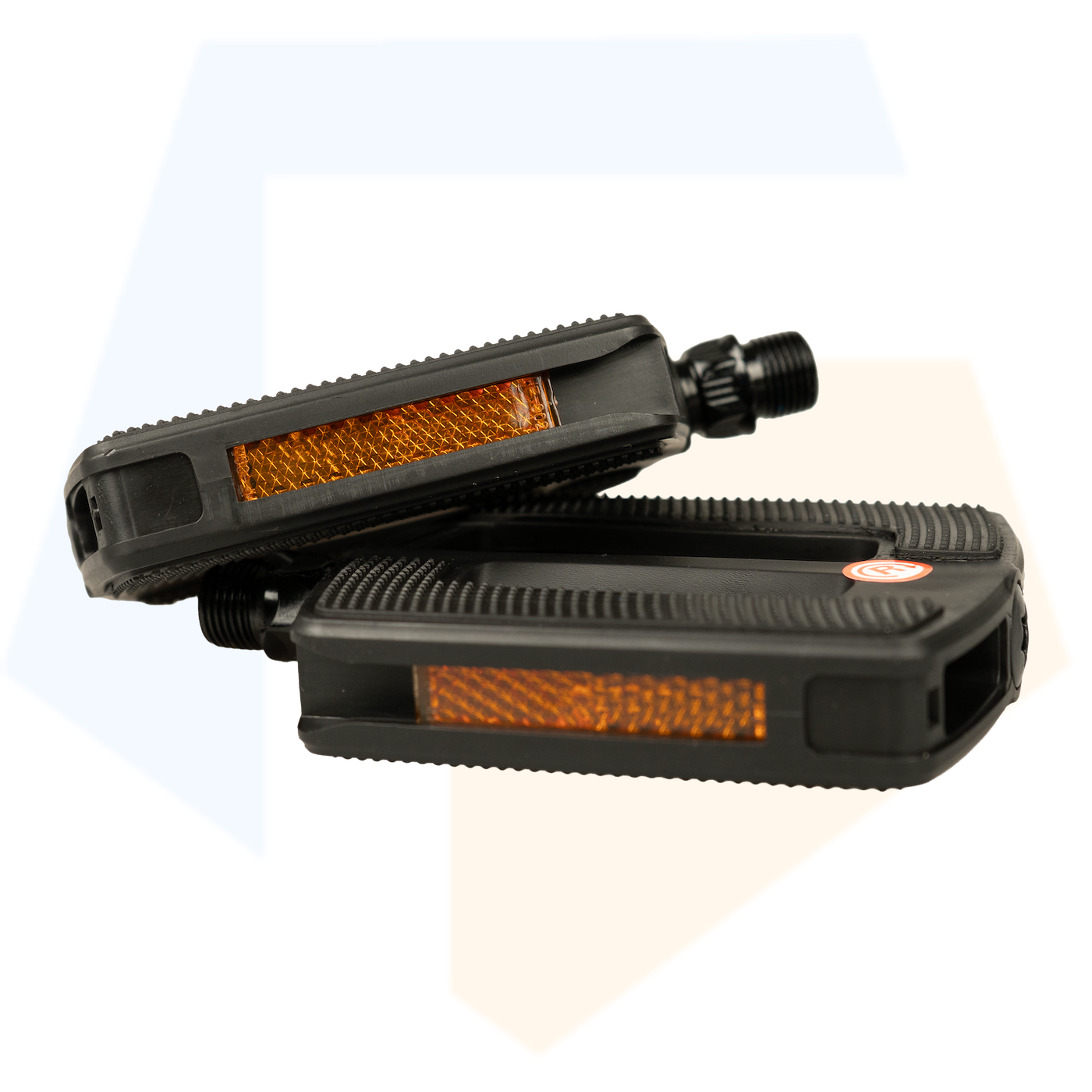 Falkx Grip E-bike Fietspedalen - Zwart - Brede Pedalen