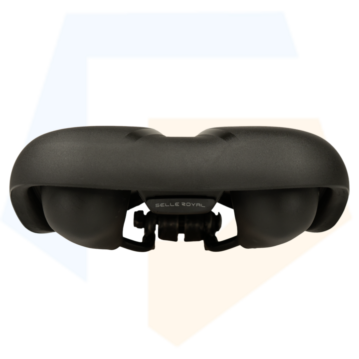 Selle Royal Rio Commute Breed Fietszadel - Unisex Zadel - Zwart