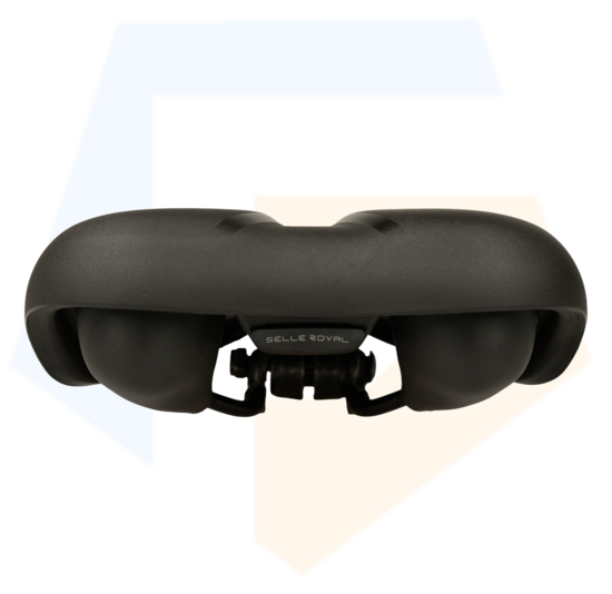 Selle Royal Rio Commute Breed Fietszadel - Unisex Zadel - Zwart