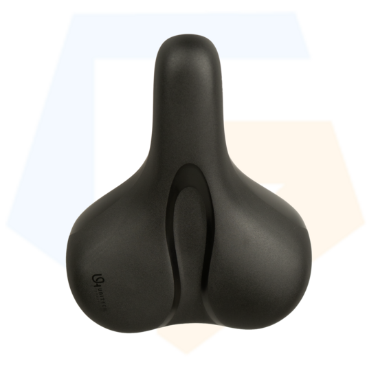 Selle Royal Rio Commute Breed Fietszadel - Unisex Zadel - Zwart