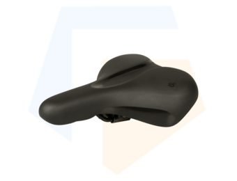 Selle Royal Rio Commute Breed Fietszadel - Unisex Zadel - Zwart