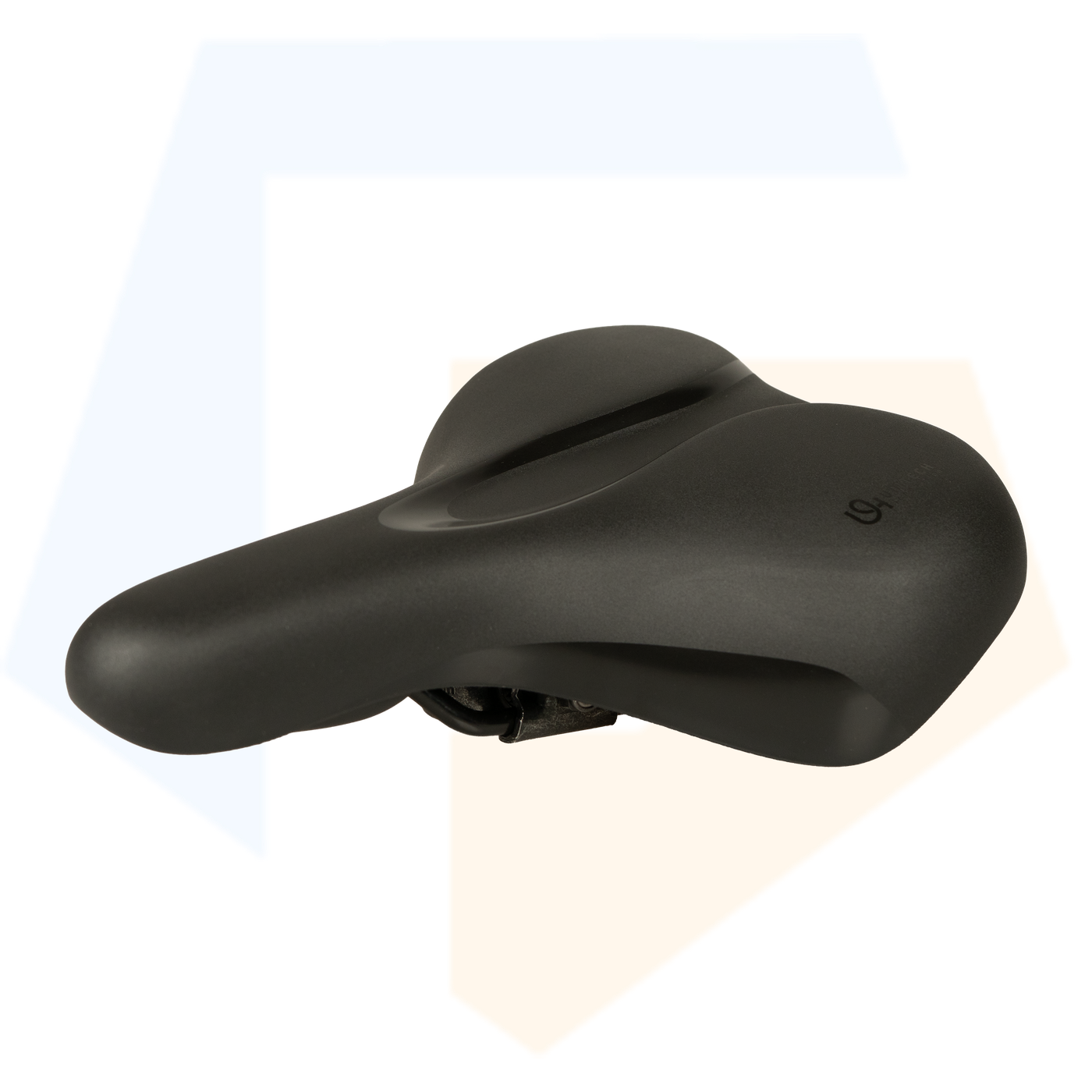 Selle Royal Rio Commute Breed Fietszadel - Unisex Zadel - Zwart