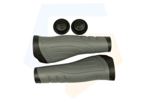 Falkx Silber Gripp Fietshandvatten - Ergonomische Handvatten