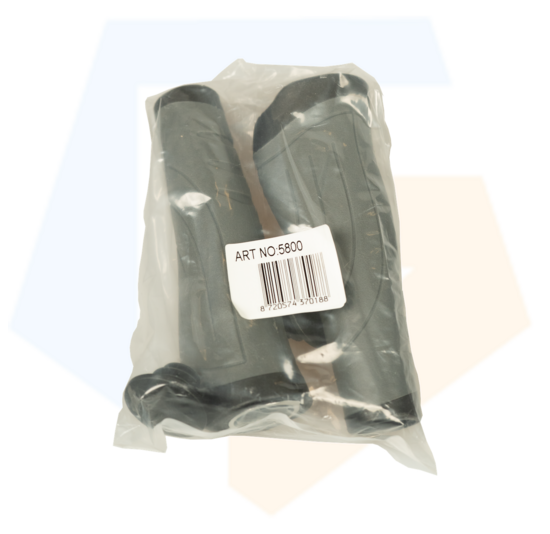 Falkx Silber Gripp Fietshandvatten - Ergonomische Handvatten - Zwart / Grijs