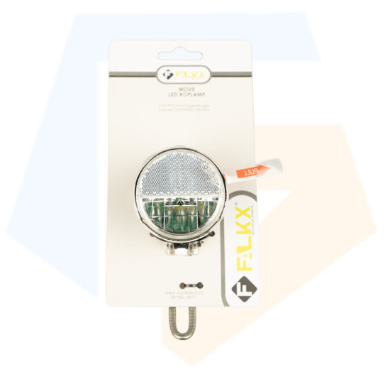 Falkx Move Koplamp Led Batterij - Zwart