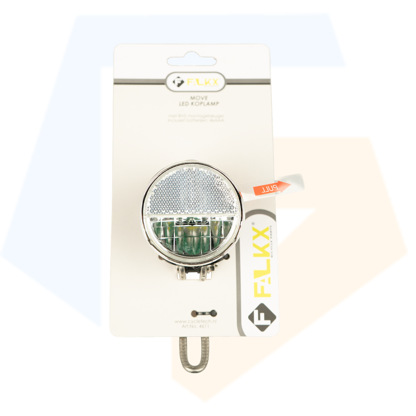 Falkx Move Koplamp Led Batterij - Zwart