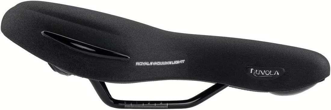 Selle Royal Nuvola Fietszadel - Zwart - E-bike Zadel