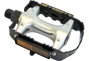 Union SP 910 Aluminium Fietspedalen - Anti Slip Pedalen - Grijs / Zwart