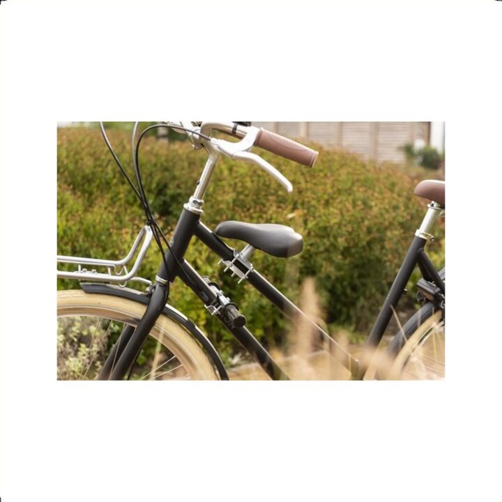 Steco Voetsteunen - Voor Framebuis - Zwart/Zilver