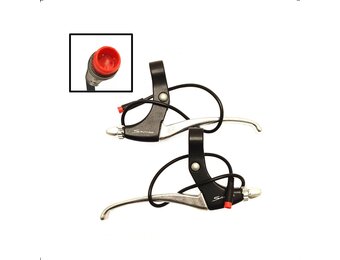 Saccon Remhendelset E-bike - Magnetische Onderbreking - Zwart / Zilver