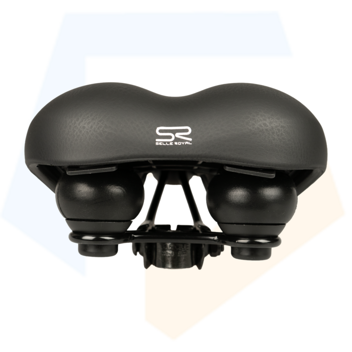 Selle Royal Fietszadel Country - Zwart - Met Zadelstrop