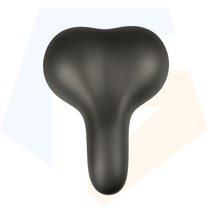 Selle Royal Fietszadel Country - Zwart - Met Zadelstrop