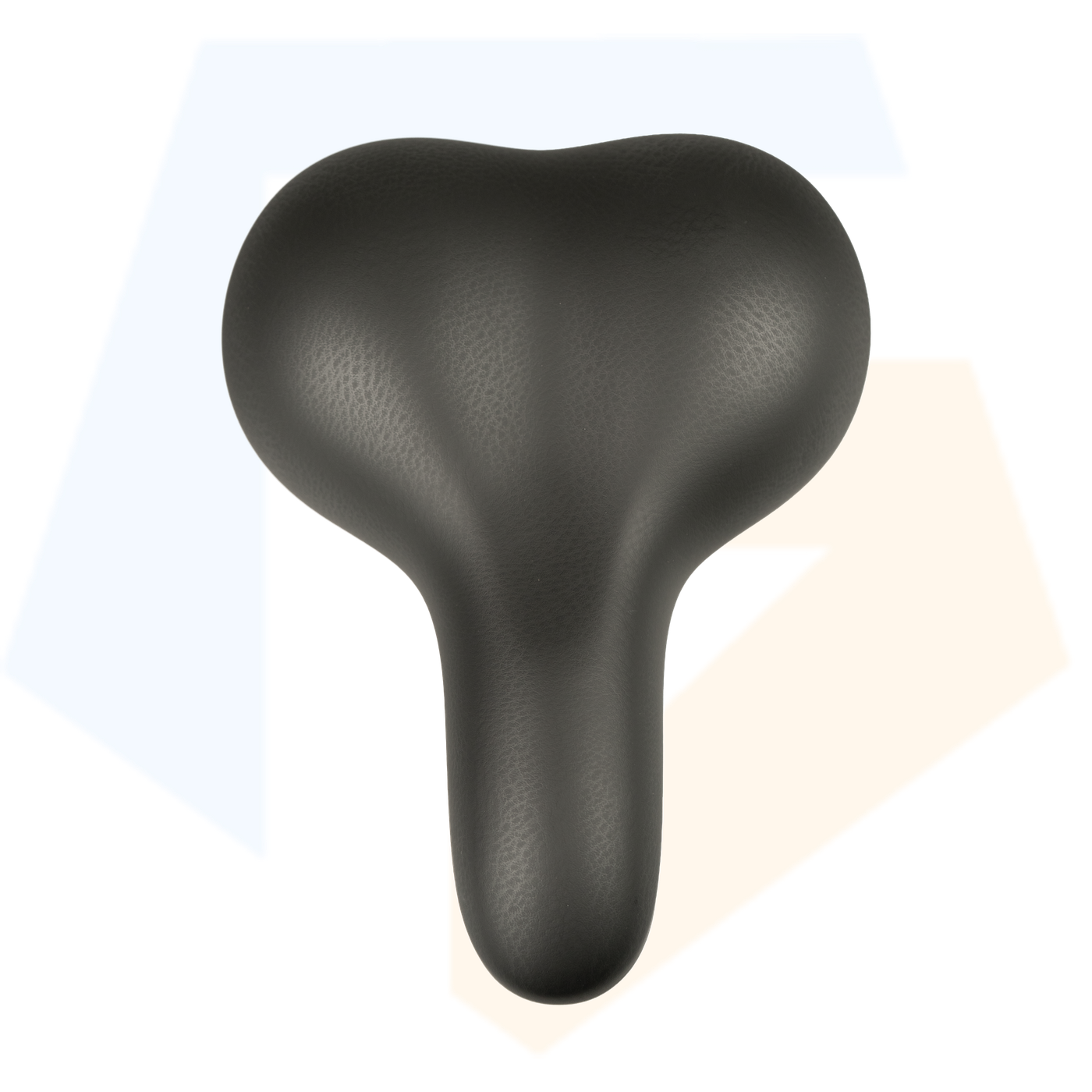 Selle Royal Fietszadel Country - Zwart - Met Zadelstrop