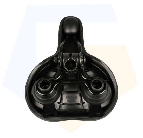 Selle Royal Fietszadel Country - Zwart - Met Zadelstrop