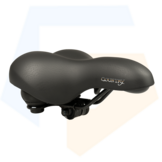 Selle Royal Fietszadel Country - Zwart - Met Zadelstrop