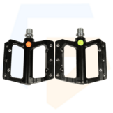 M-Wave FLAT Fatbike Pedalen - Extra Breed - Zwart - 9/16"