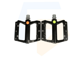 M-Wave FLAT Fatbike Pedalen - Extra Breed - Zwart