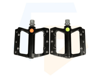 M-Wave FLAT Fatbike Pedalen - Extra Breed - Zwart