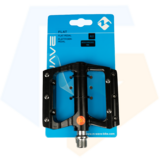 M-Wave FLAT Fatbike Pedalen - Extra Breed - Zwart - 9/16"