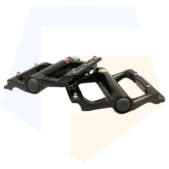 M-Wave FLAT Fatbike Pedalen - Extra Breed - Zwart - 9/16"