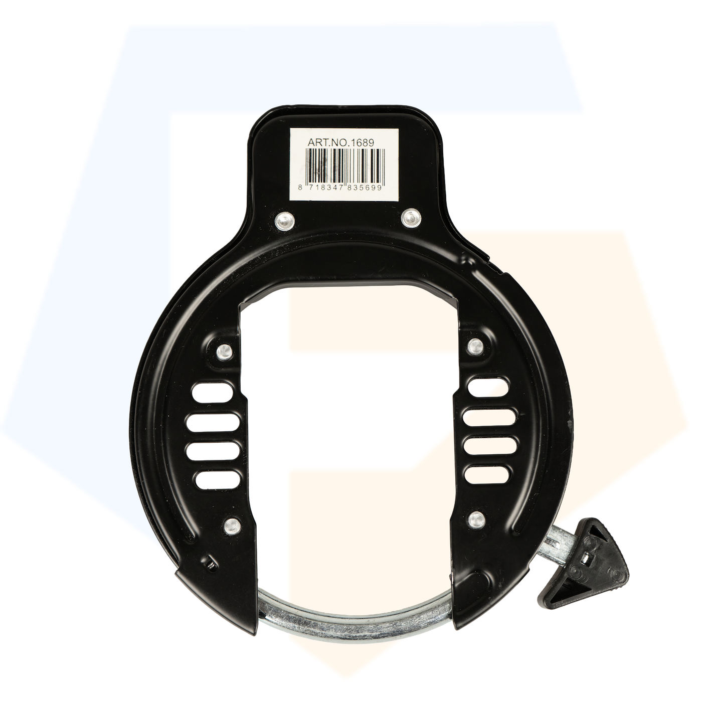 FALKX Strong Basterd Ringslot- Zwart - Insteekoptie