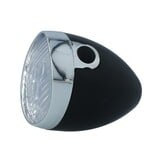 Dresco Classic LED Koplamp - Batterij - Zwart