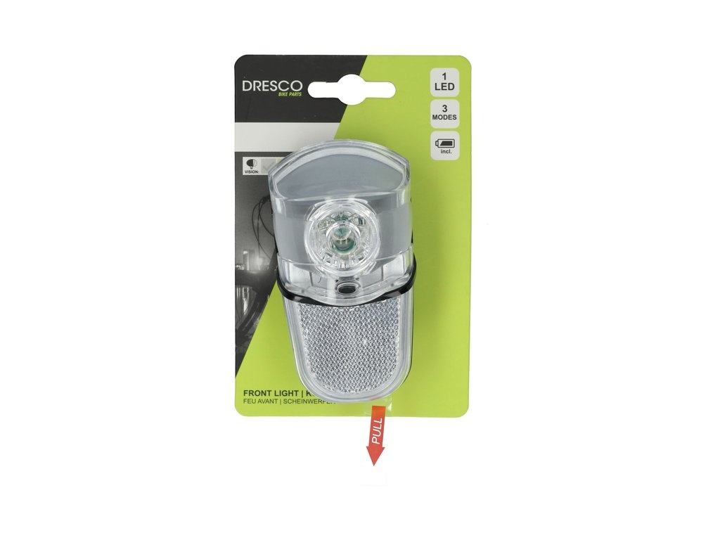 Dresco Koplamp Tour - LED Koplamp - Incl. Batterij