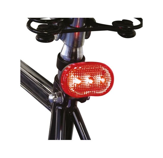 Dresco Classic LED Verlichtingsset - Voor- en Achterlicht - Incl. Batterij