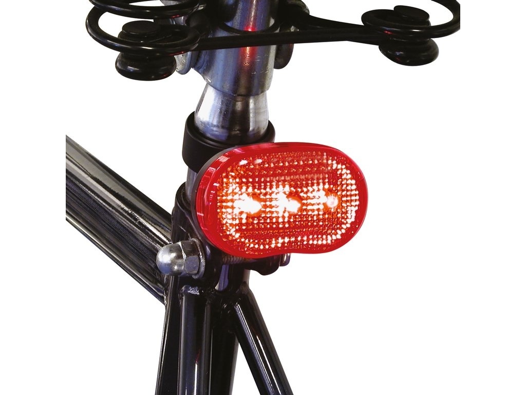 Dresco Classic LED Verlichtingsset - Voor- en Achterlicht - Incl. Batterij