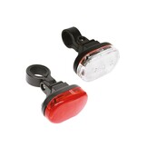Dresco Classic LED Verlichtingsset - Voor- en Achterlicht - Incl. Batterij