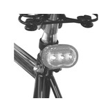 Dresco Classic LED Verlichtingsset - Voor- en Achterlicht - Incl. Batterij