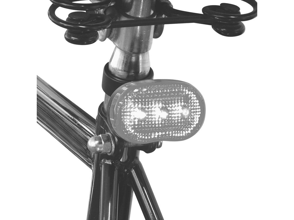 Dresco Classic LED Verlichtingsset - Voor- en Achterlicht - Incl. Batterij