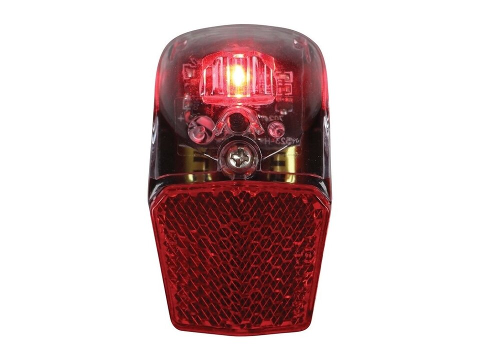 Dresco Spatbord Achterlicht - Krachtige Rode LED - Incl. Batterij