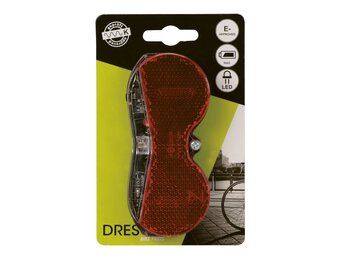 Dresco Modern Achterlicht - Krachtige LED - Incl. Batterij