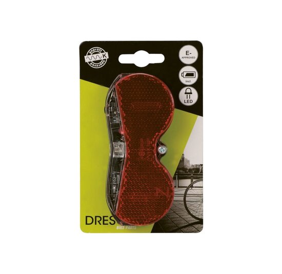 Dresco Modern Achterlicht - Krachtige LED - Incl. Batterij