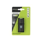 Dresco Voorlicht - Krachtige LED - Oplaadbaar - Zwart