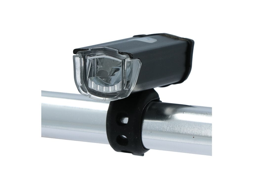 Dresco Voorlicht - Krachtige LED - Oplaadbaar - Zwart