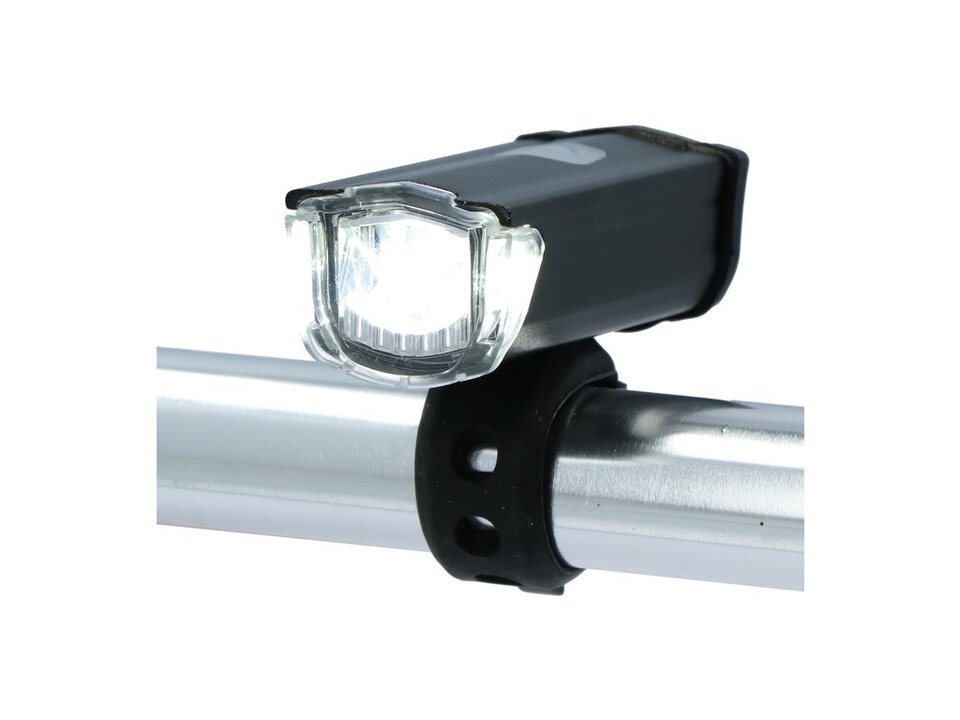 Dresco Voorlicht - Krachtige LED - Oplaadbaar - Zwart