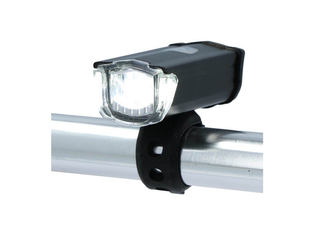 Dresco Voorlicht - Krachtige LED - Oplaadbaar - Zwart