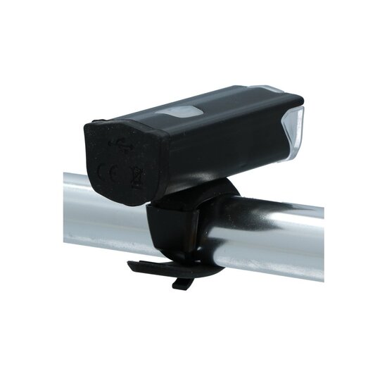 Dresco Voorlicht - Krachtige LED - Oplaadbaar - Zwart