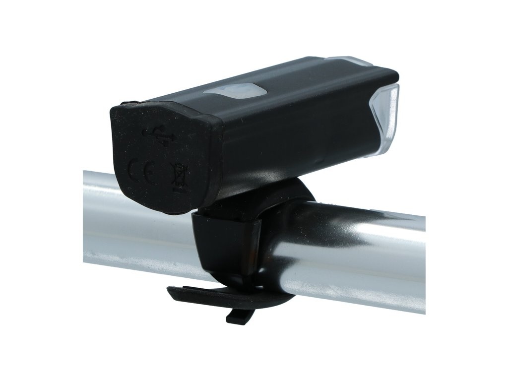 Dresco Voorlicht - Krachtige LED - Oplaadbaar - Zwart