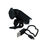 Dresco Voorlicht - Krachtige LED - Oplaadbaar - Zwart