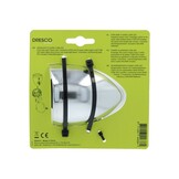 Dresco Classic CON LED koplamp - Batterij - Zilver