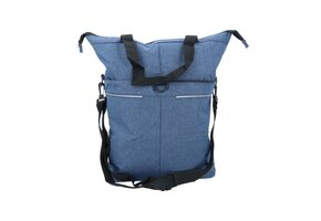 Dresco Multifunctionele Enkele Fietstas - 18 Liter - Blauw