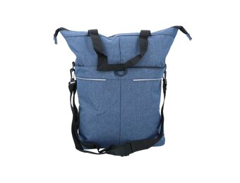 Dresco Multifunctionele Enkele Fietstas - 18 Liter - Blauw