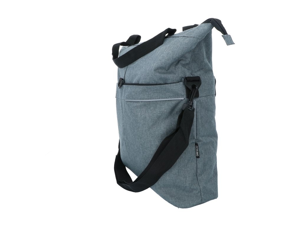 Dresco Multifunctionele Enkele Fietstas - 18 Liter - Grijs