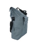 Dresco Multifunctionele Enkele Fietstas - 18 Liter - Grijs