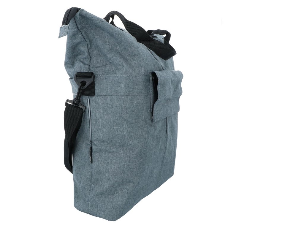 Dresco Multifunctionele Enkele Fietstas - 18 Liter - Grijs