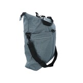 Dresco Multifunctionele Enkele Fietstas - 18 Liter - Grijs