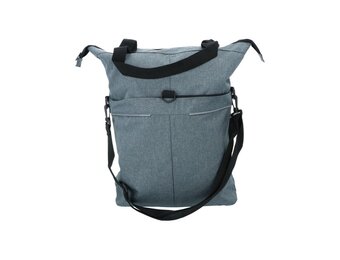 Dresco Multifunctionele Enkele Fietstas - 18 Liter - Grijs